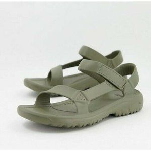Teva Mens Olive Hurricane Drift Hook And Loop Comfort Sport Sandals Size 10